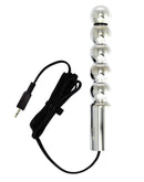 Rimba Electro Sex - Geribbelde dildo - Bullet 160 mm bi-polair