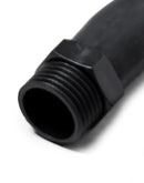 Rimba Latex Play - Flexibele Intiem Douche Opzetstuk - Zwart-Erotiekvoordeel.nl