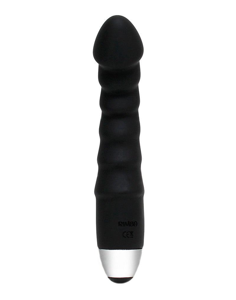 Rimba - Palma - Semi-Realistische Vibrator - Zwart-Erotiekvoordeel.nl