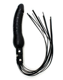 Rimba Leren Zweep Met Siliconen dildo-Erotiekvoordeel.nl