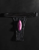 Svakom - Edeny - Vibrerend Slipje Met Clitoris Vibrator - Paars-Erotiekvoordeel.nl