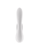 Satisfyer - Double Flex Rabbit - Tarzan Vibrator - Met App Control - Wit-Erotiekvoordeel.nl