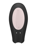 Satisfyer - Double Joy - Partner Vibrator - Met App En Bluetooth - Zwart-Erotiekvoordeel.nl