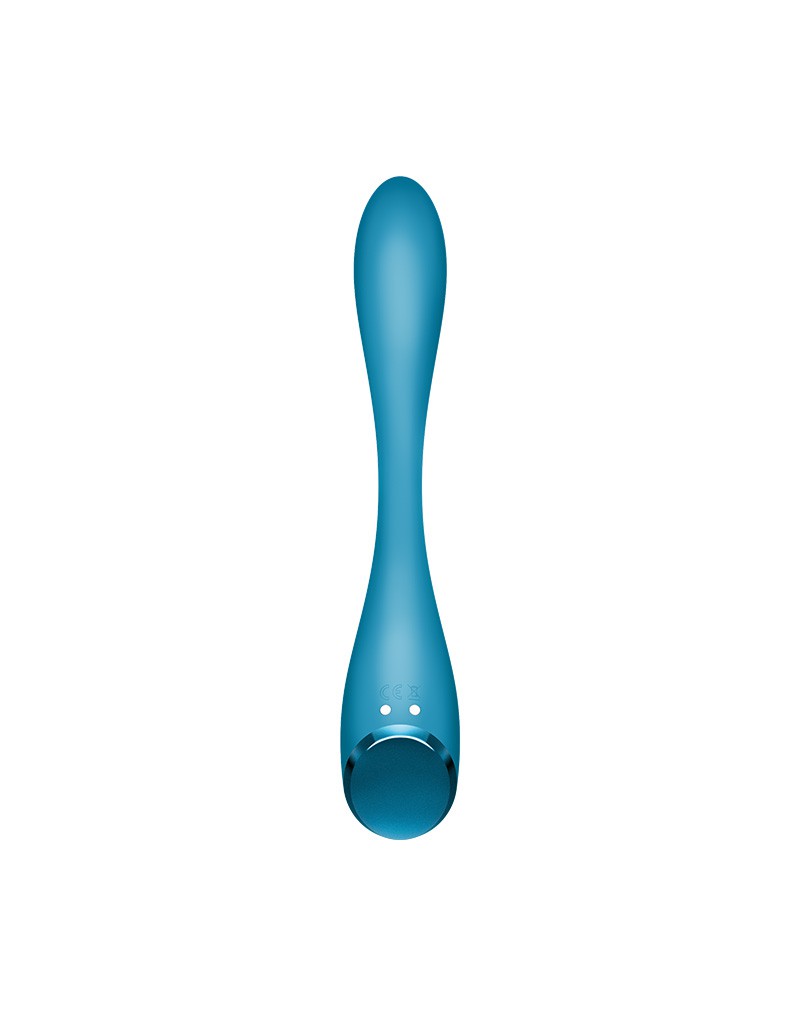 Satisfyer - G-Spot Flex 5+ - Flexibele G-Spot Vibrator - Met App Control - Blauw-Erotiekvoordeel.nl