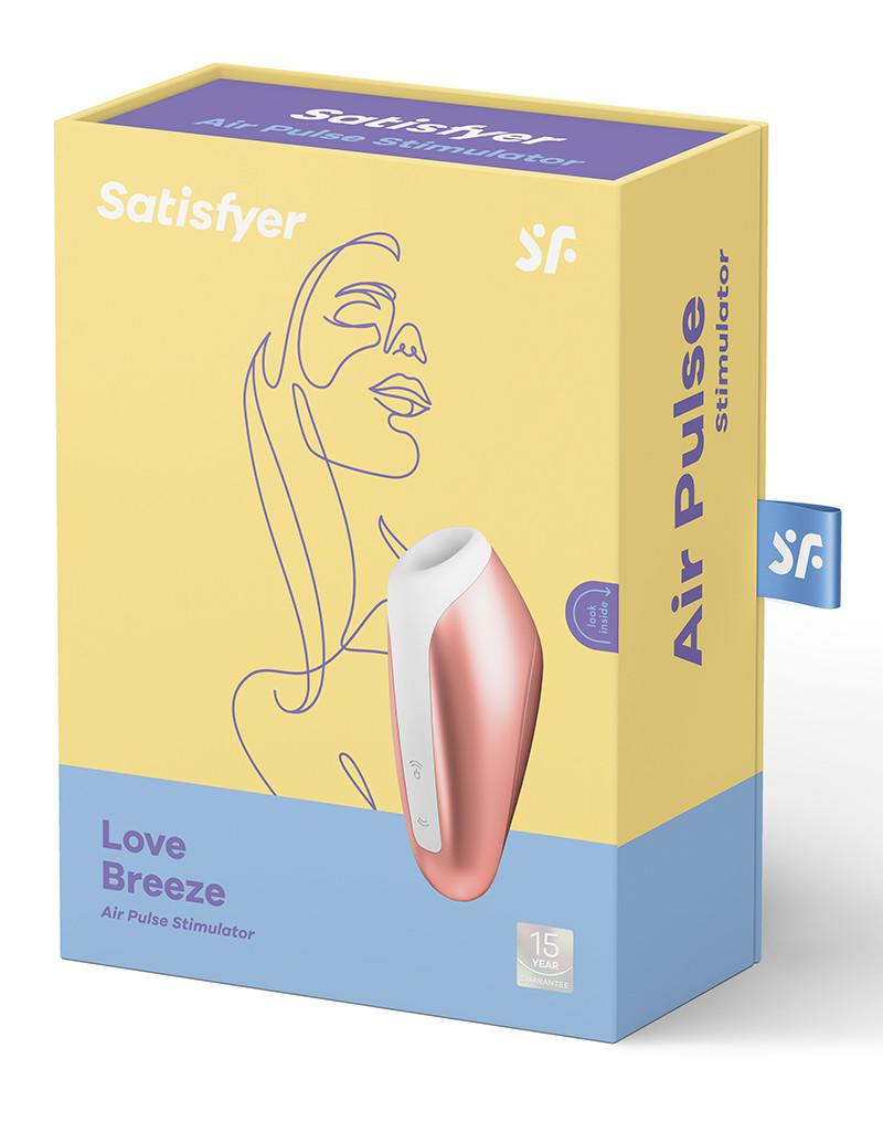 Satisfyer - Love Breeze - Luchtdruk Vibrator - Met Bluetooth En App Control - Koper-Erotiekvoordeel.nl