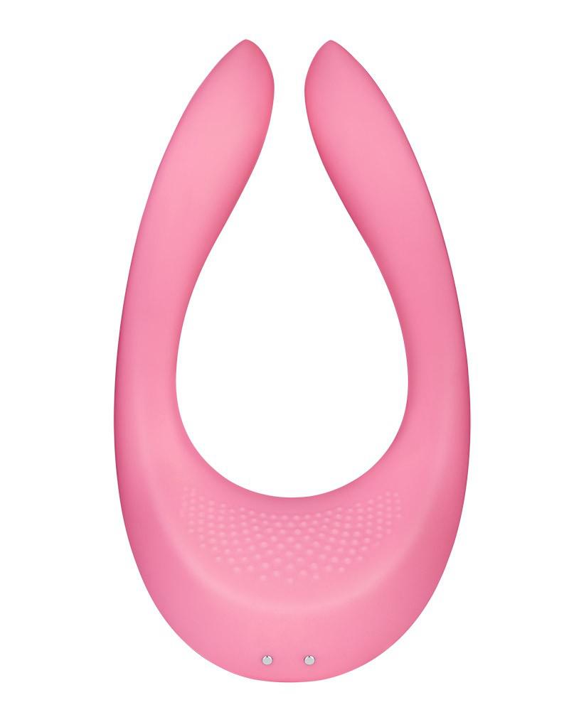 Satisfyer - Multifun 2 - Partner Vibrator - Roze-Erotiekvoordeel.nl