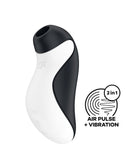 Satisfyer - Orca Luchtdruk Vibrator - Zwart/Wit-Erotiekvoordeel.nl