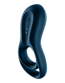 Satisfyer - Vibrerende Cockring Met Partner Stimulator - Koppel Vibrator Epic Duo - Blauw-Erotiekvoordeel.nl