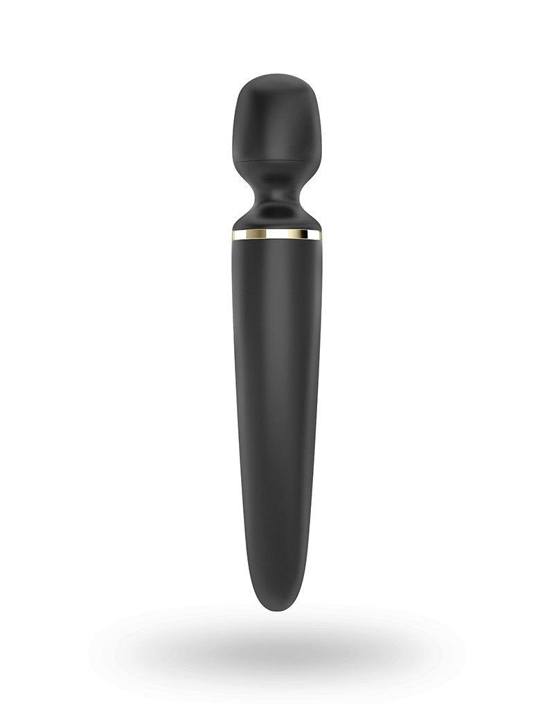 Satisfyer - Wand Vibrator Wand-er Woman - Zwart-Erotiekvoordeel.nl