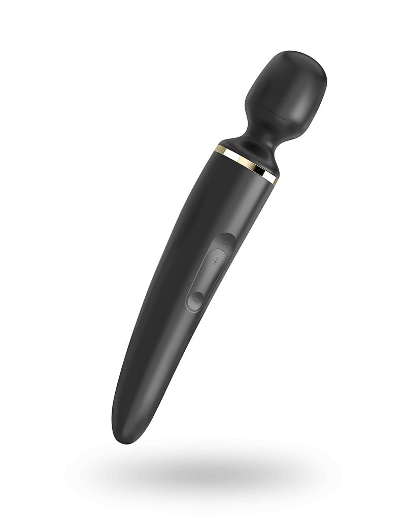 Satisfyer - Wand Vibrator Wand-er Woman - Zwart-Erotiekvoordeel.nl