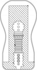 Shots Toys - Easy Rider Masturbator Anus - lichte huidskleur-Erotiekvoordeel.nl