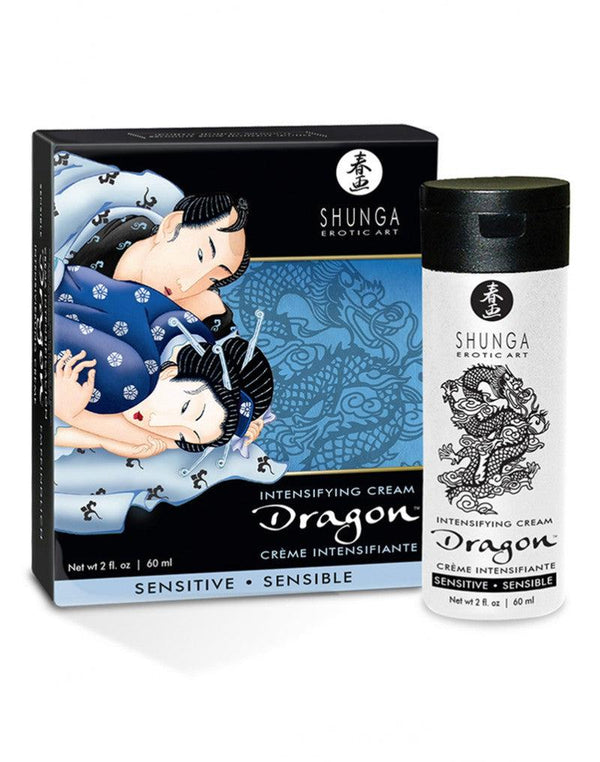 Shunga - Dragon Intensifying Cream Sensitive - 60 ml-Erotiekvoordeel.nl
