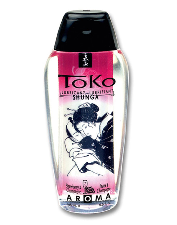 Shunga - Toko - Aroma - Glijmiddel Op Waterbasis Met Smaakje - Strawberry Wine-Erotiekvoordeel.nl