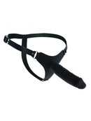 Siliconen voorbinddilo Met G-string Harnasje