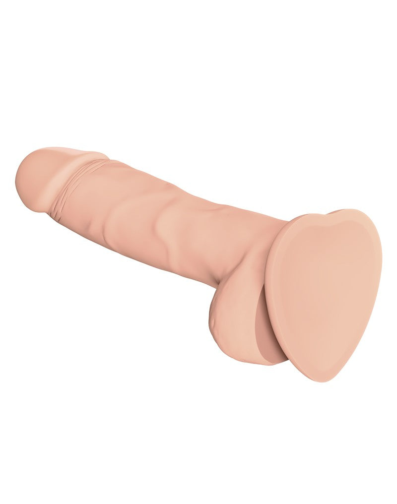 Strap-On-Me - Soft Realistic Dildo Met Zuignap - Lichte Huidskleur-Erotiekvoordeel.nl