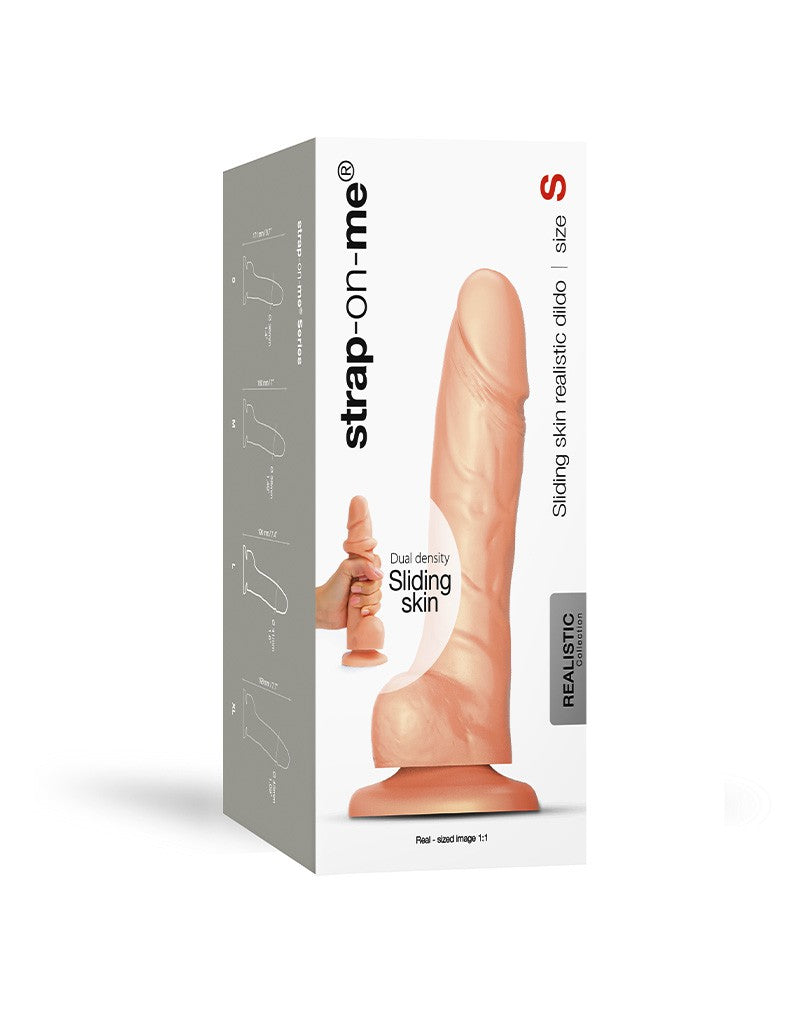 Strap-On-Me - Sliding Skin Realistische Dildo - Lichte Huidskleur-Erotiekvoordeel.nl