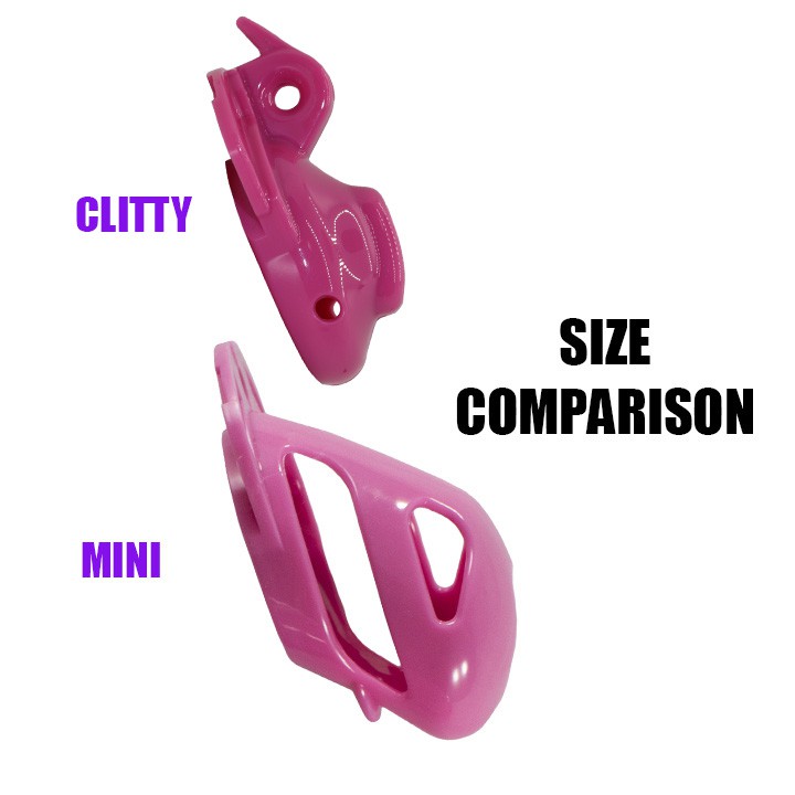 The Vice - Kuisheidskooi - Peniskooi - Chastity Cage CLITTY (voor hele Kleine/micro penis) - Roze-Erotiekvoordeel.nl