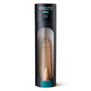 Virgite - Vibrerende penis sleeve die echt aanvoelt Met clitoris Stimulator - 16.2 cm - Lichte Huidskleur-Erotiekvoordeel.nl