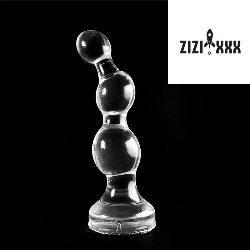 ZiZi - Buttplug Bolls 19 x 5 cm - Transparant
