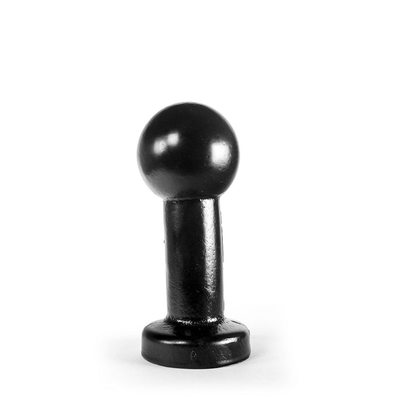 ZiZi - Buttplug Megani 14,5 x 6,5 cm - Zwart-Erotiekvoordeel.nl