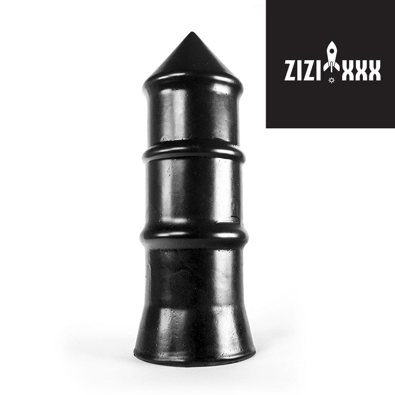 ZiZi - Extra Grote Buttplug - Lola - 19 x 6 cm - Zwart-Erotiekvoordeel.nl