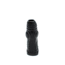 Kiotos Monstar 05 - Penis Sleeve - Penisverlenging - Met Ball Stretcher Opening - Diameter Ø 50 mm - Siliconen - Zwart-Erotiekvoordeel.nl