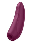 Satisfyer Curvy 1+ Rose Red App Connect Clitoris Vibrator- Erotiekvoordeel.nl